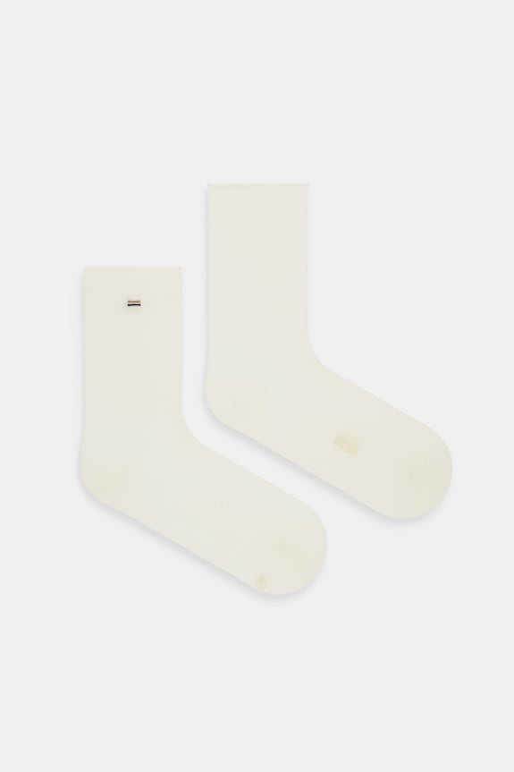 BOSS șosete 2P RS Light Rib VI W 2-pack sosete lungi bej 50553493