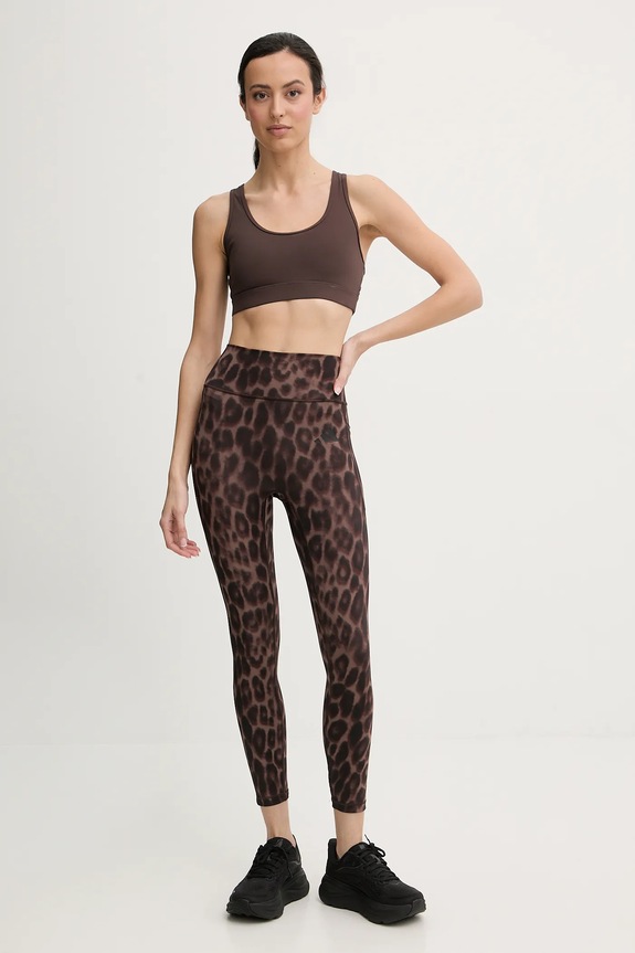 adidas Performance legginsy Optime KA6346 brązowy SS26