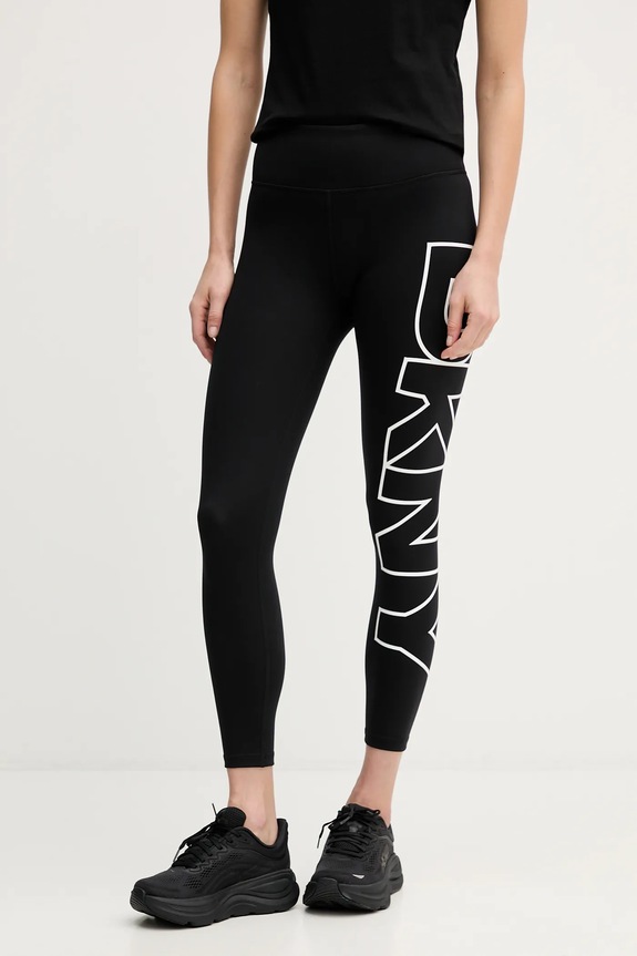 Legíny Dkny pletenina čierna DP4P3453