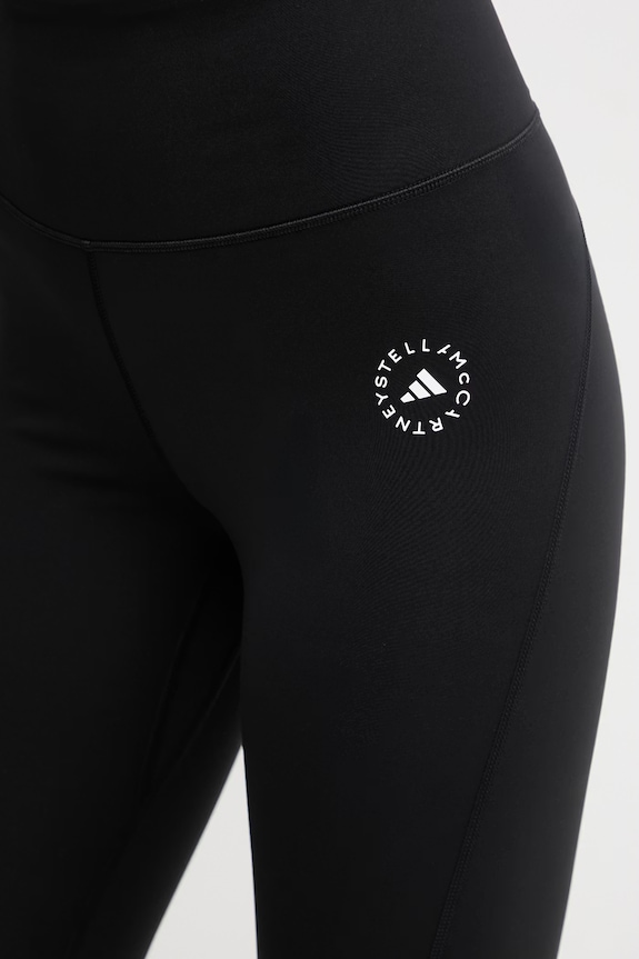 Tajice za jogu adidas by Stella McCartney Yoga Capri crna JY8180