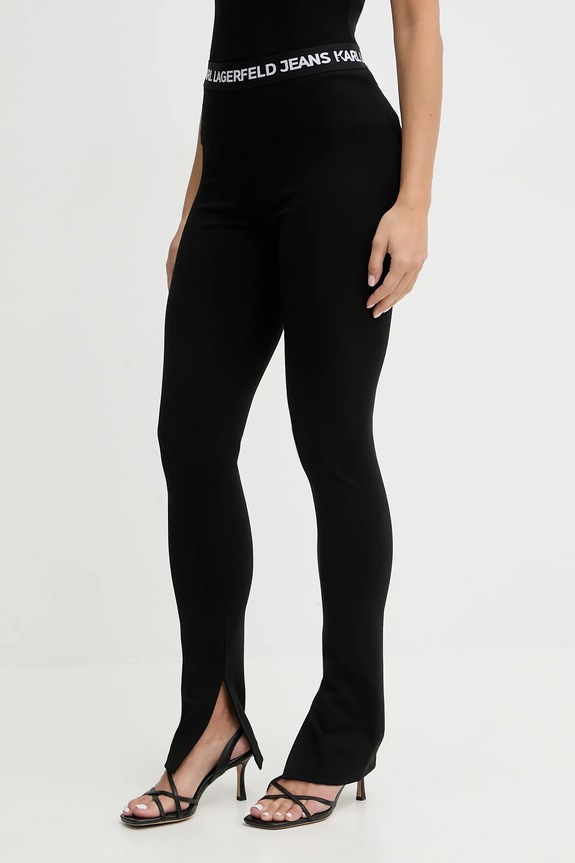 Леггинсы Karl Lagerfeld Jeans с эластаном чёрный B1W10091