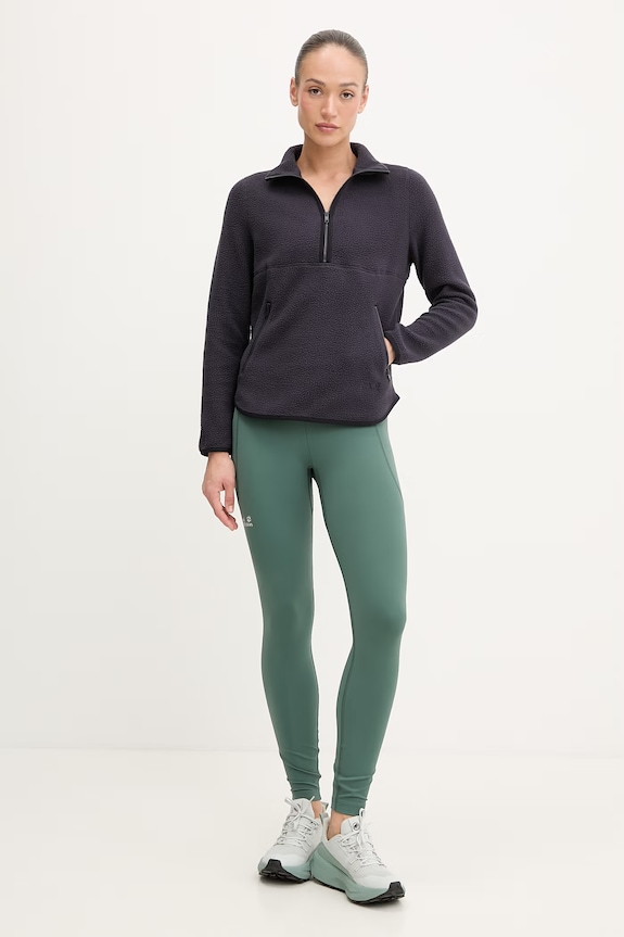 Jack Wolfskin colanți de damă Wildstride A65787 verde SS26