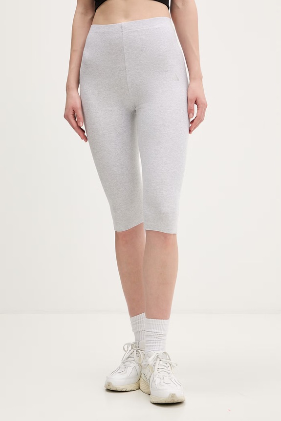 adidas legginsy z elastanem szary KC3931