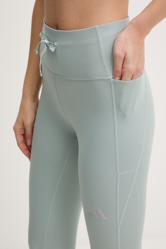 Tréninkové legíny adidas Performance zelená KC8373