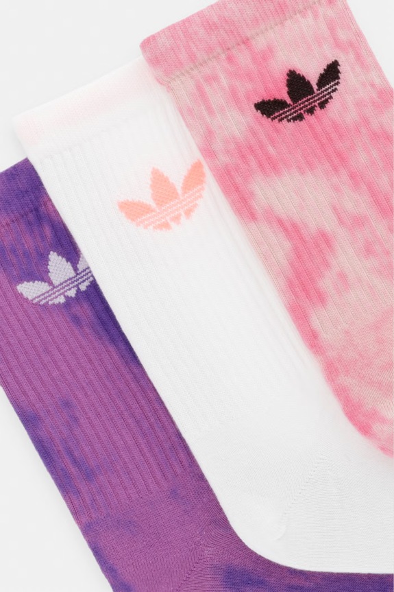 Κάλτσες adidas Originals 3-pack KD0973 μωβ SS26