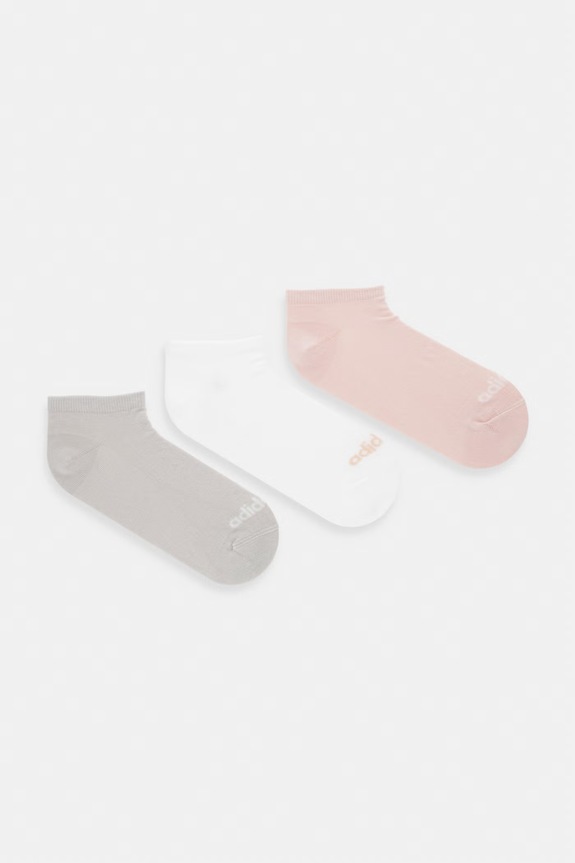 Čarape adidas 3-pack bez uzorka bež KD1718