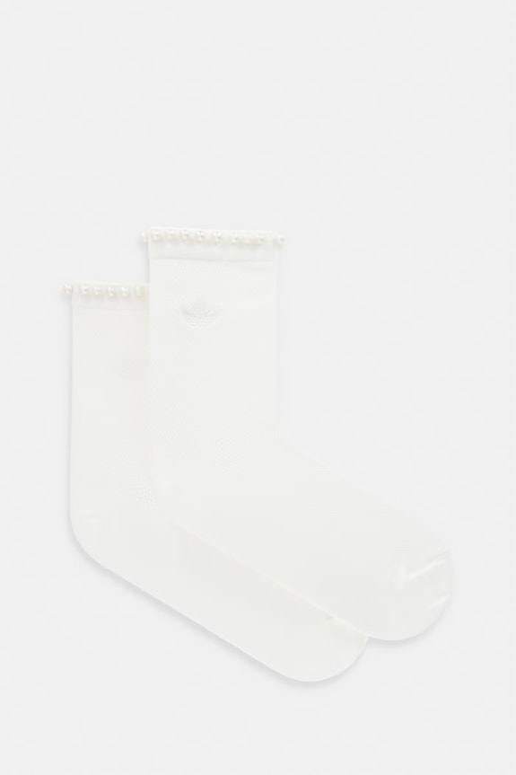 Ponožky adidas Originals dlhé ponožky béžová KD8378