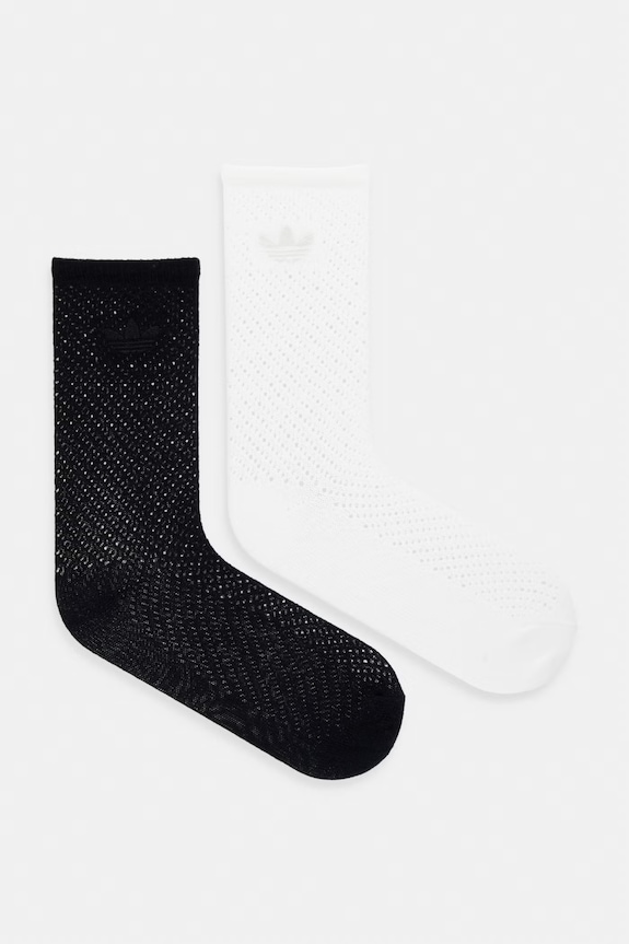 adidas Originals șosete pentru femei, pachet de 2 negru KD8398