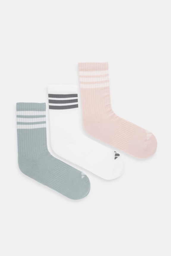 Čarape adidas 3-pack visoke čarape zelena KF4552