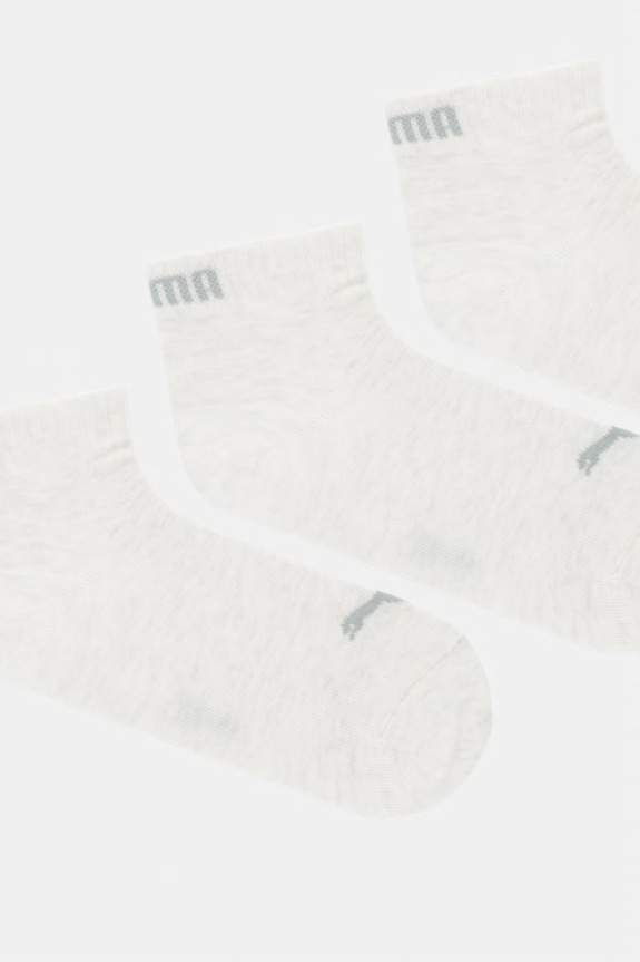 Puma skarpetki QUARTER PLAIN 3-pack 938589.D beżowy SS26