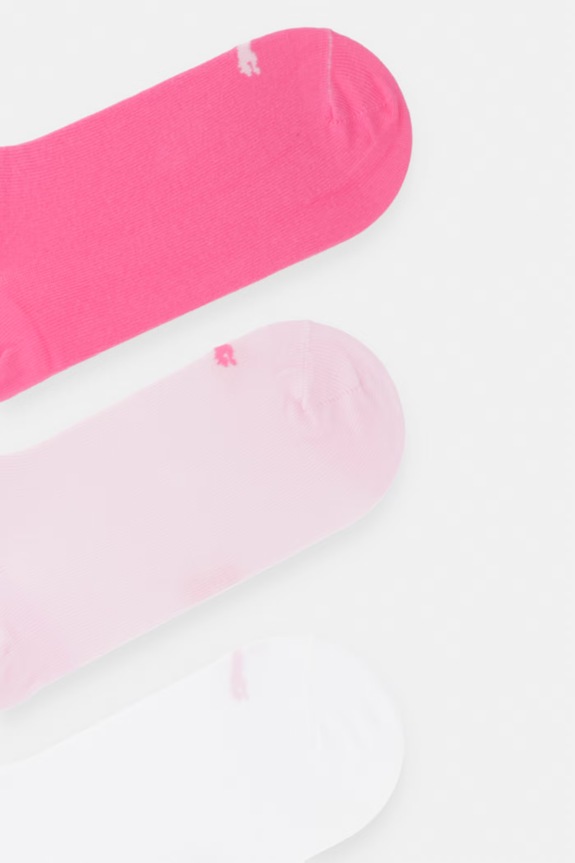 Κάλτσες Puma SNEAKER PLAIN 3-pack 938624.D ροζ SS26
