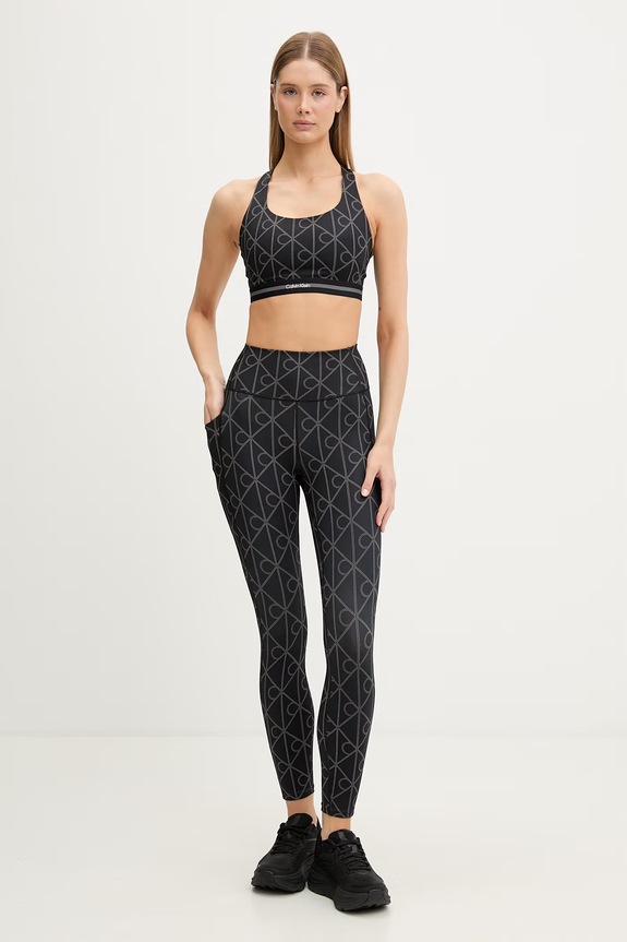 Calvin Klein Performance γυναικείο αθλητικό κολάν LVGWS6L645 μαύρο SS26
