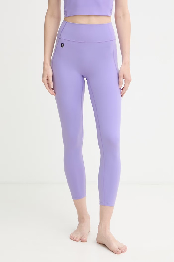 On colanți pentru yoga pentru femei Studio violet 1WG10924363