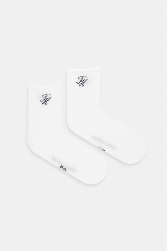 Tommy Hilfiger skarpety damskie 2-pack biały 701238772