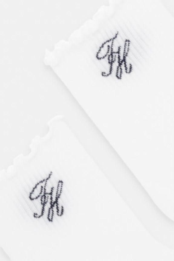 Tommy Hilfiger skarpety damskie 2-pack 701238772 biały SS26