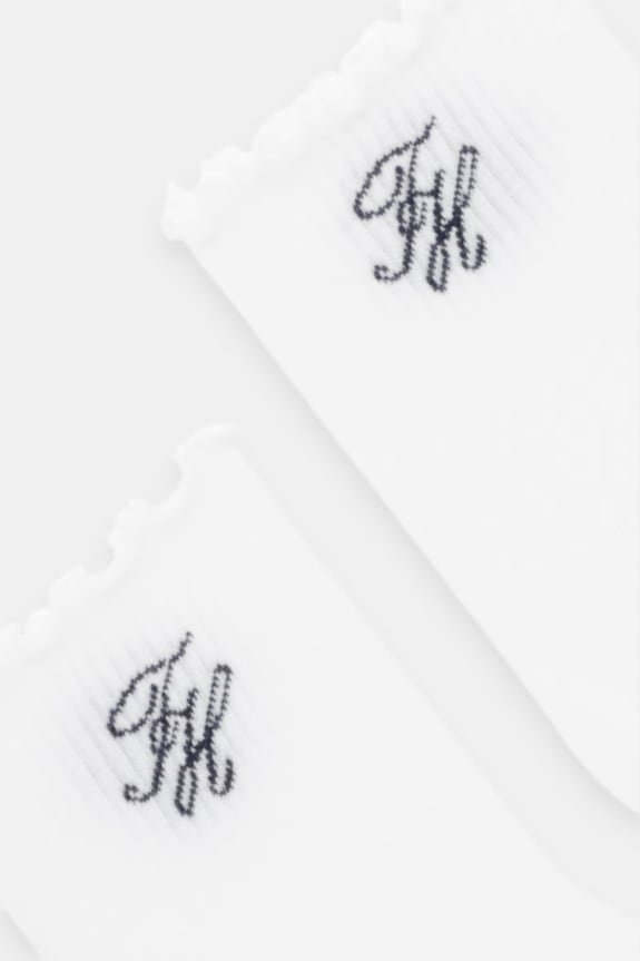 Tommy Hilfiger skarpety damskie 2-pack 701238772 biały SS26