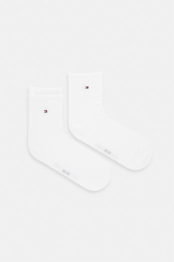 Tommy Hilfiger șosete pentru femei pachet de 2 alb 701238774