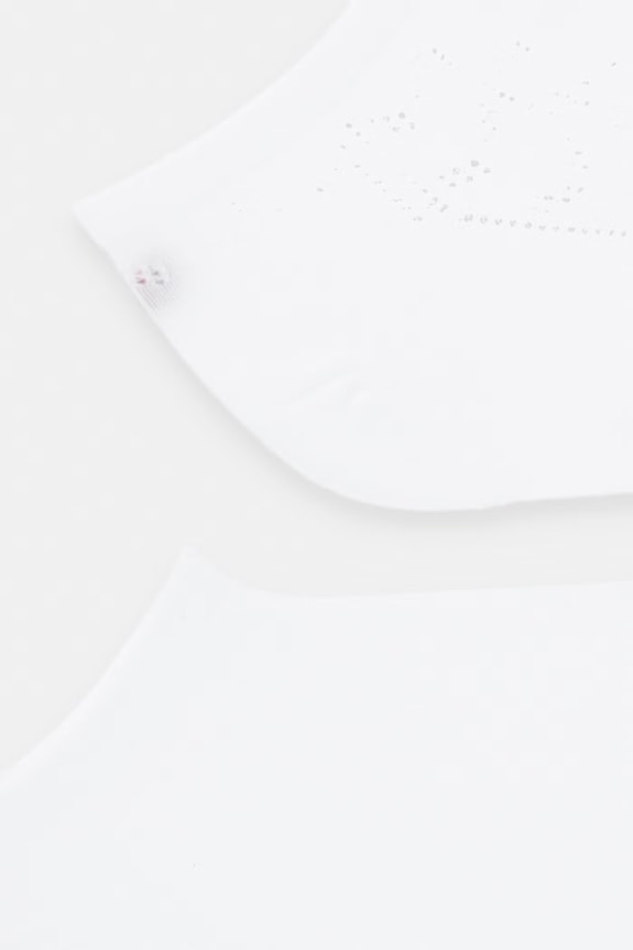 Tommy Hilfiger skarpety damskie 2-pack 701238777 biały SS26