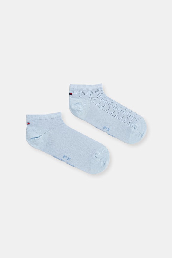 Tommy Hilfiger ponožky dámske 2-pak modrá 701238777