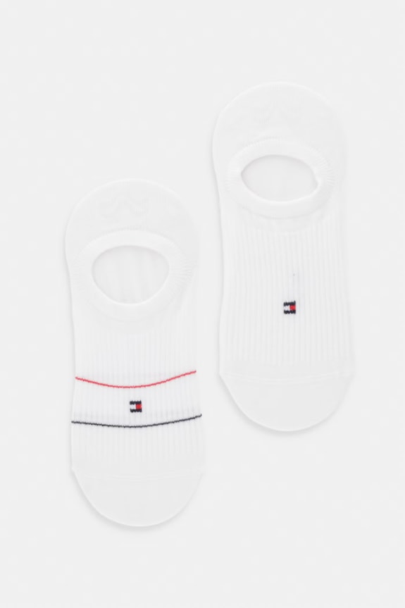 Ponožky Tommy Hilfiger 2-pak krátke ponožky biela 701238780