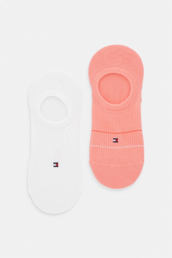 Ponožky Tommy Hilfiger 2-pak krátke ponožky oranžová 701238780