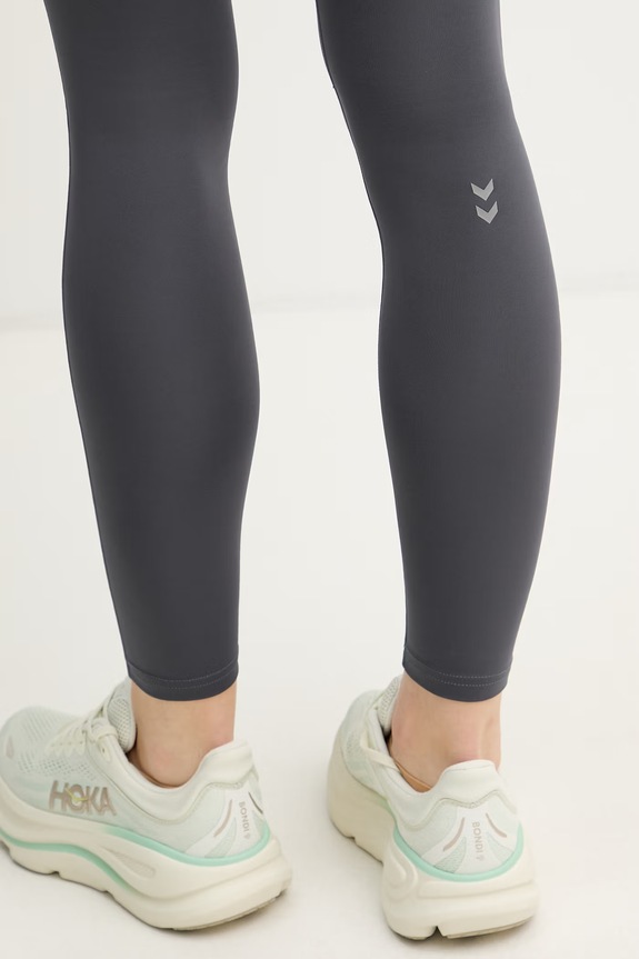 Hummel legginsy sportowe damskie 229989 szary