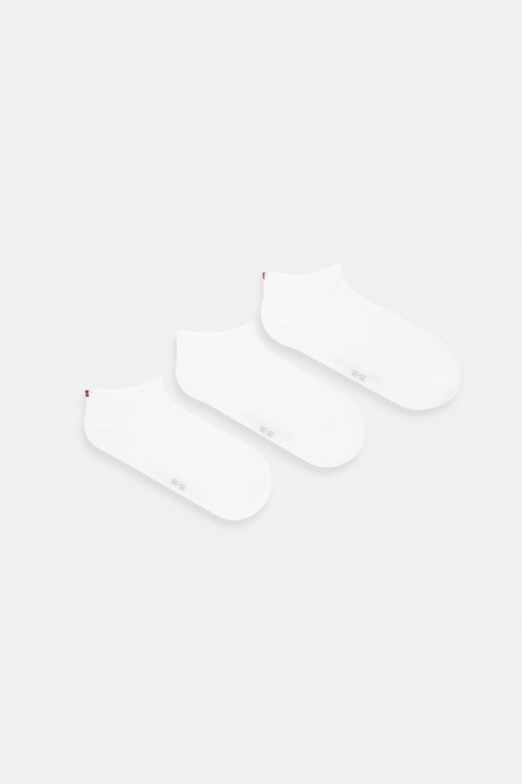 Tommy Hilfiger skarpety damskie 3-pack biały 701239619