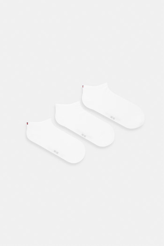 Tommy Hilfiger skarpety damskie 3-pack biały 701239619