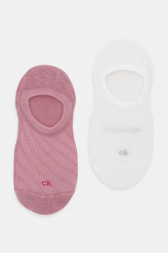Calvin Klein skarpety stopki damskie różowy 701238125