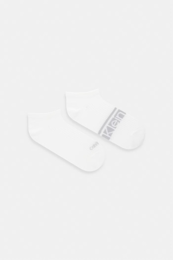 Calvin Klein Skarpety stopki damskie biały 701238129