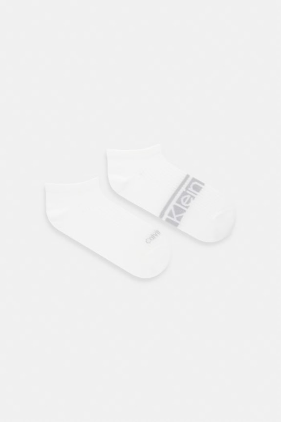 Calvin Klein Skarpety stopki damskie biały 701238129