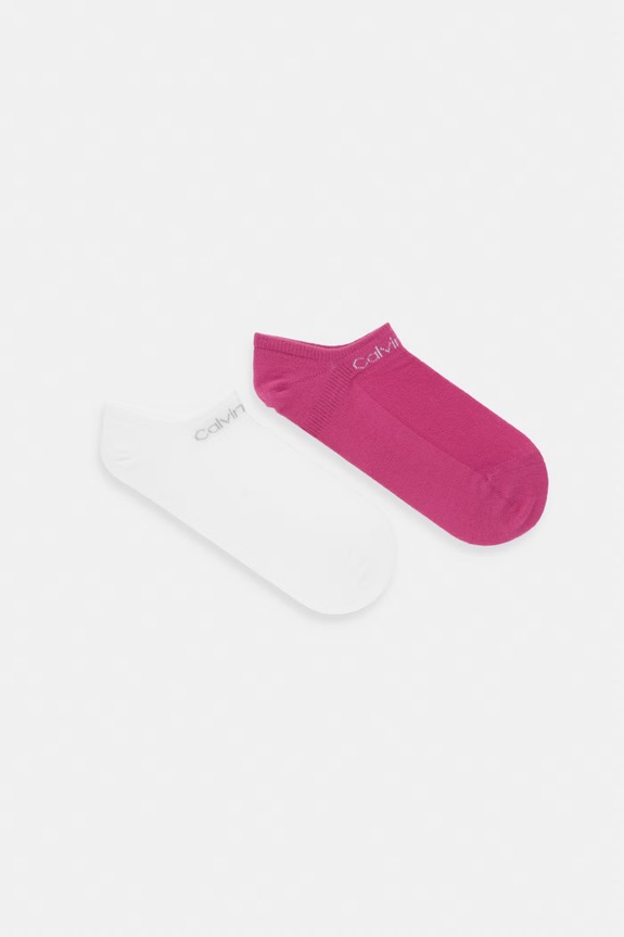 Calvin Klein skarpety damskie 2-pack różowy 701238141