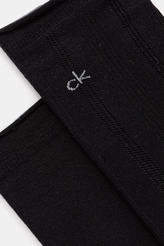 Dámske ponožky Calvin Klein 2-pak 701238120 čierna SS26