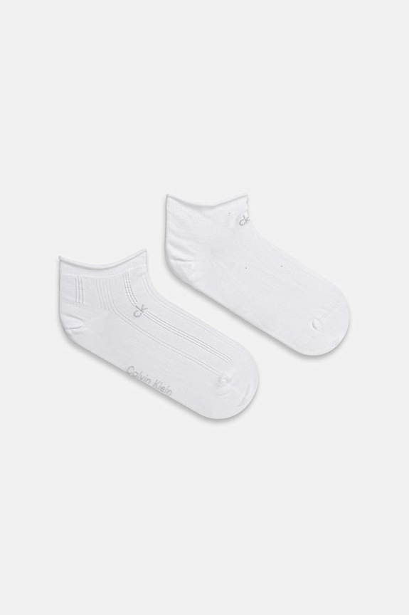 Calvin Klein skarpety damskie 2-pack biały 701238121