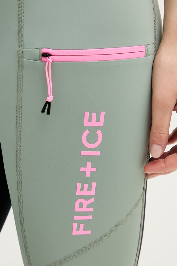 BOGNER Fire+Ice Legginsy sportowe damskie CANDRA2 zielony 14928019