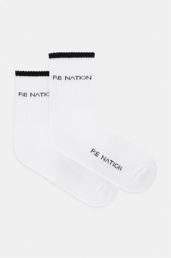 P.E Nation skarpety damskie Vita biały 261A085