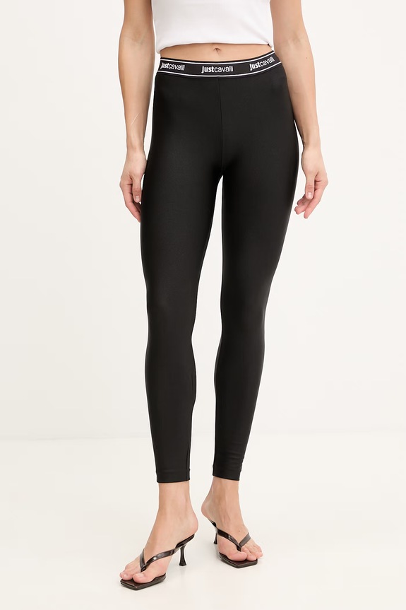 Just Cavalli legíny dámske čierna 80PAC100.J0108
