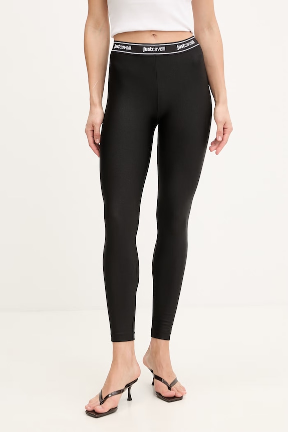 Just Cavalli legíny dámske čierna 80PAC100.J0108