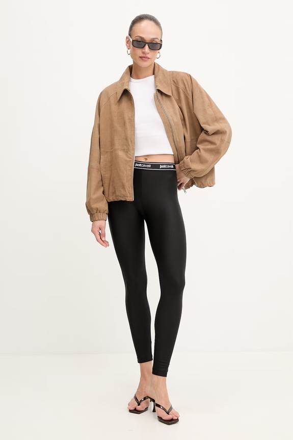 Just Cavalli legíny dámske 80PAC100.J0108 čierna SS26