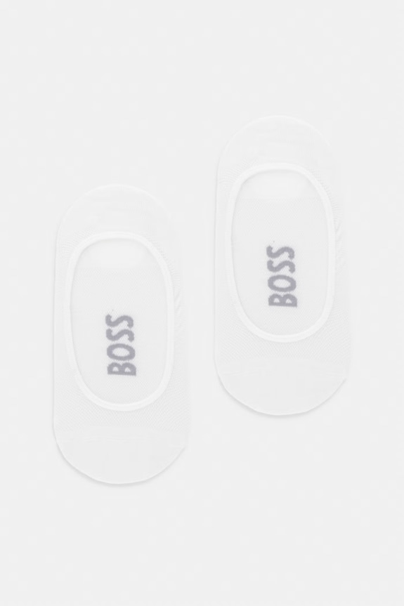 BOSS skarpety stopki damskie 2P IN Piquet 2-pack biały 50561170