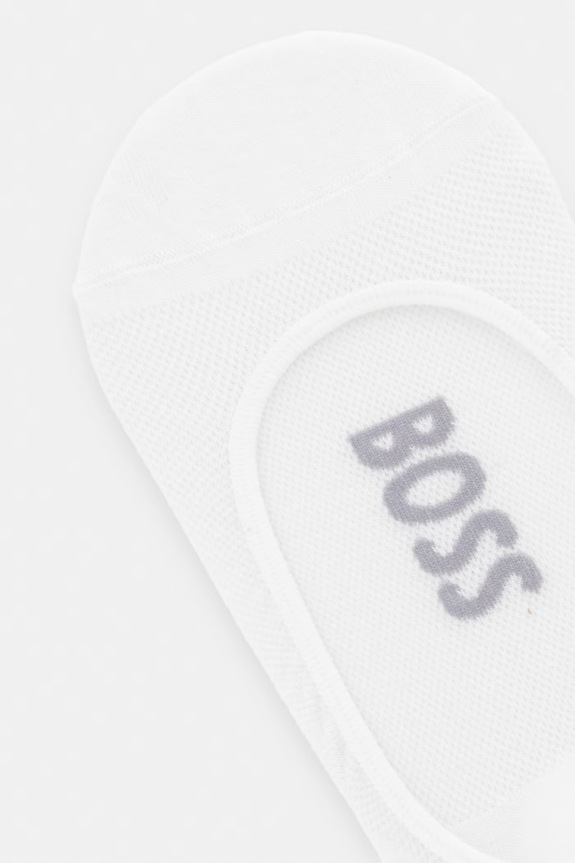 BOSS skarpety stopki damskie 2P IN Piquet 2-pack 50561170 biały SS26