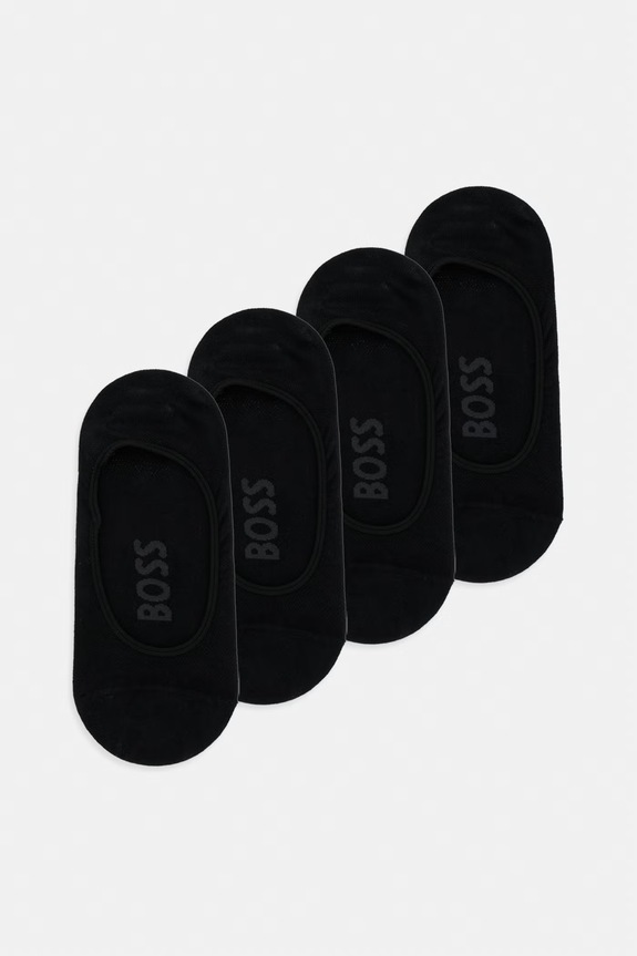 BOSS skarpety stopki damskie 2P IN Piquet 2-pack czarny 50561170