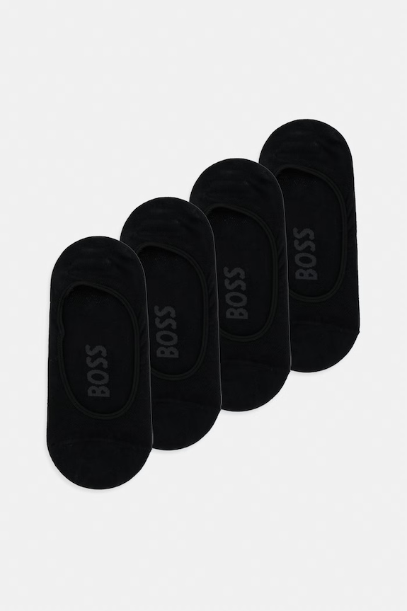 BOSS skarpety stopki damskie 2P IN Piquet 2-pack czarny 50561170