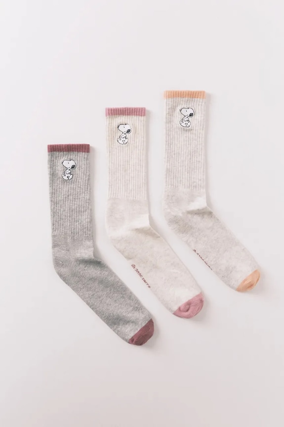 women'secret skarpety damskie 3-pack szary 4483415