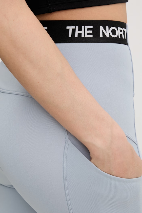 The North Face legginsy damskie CAMBRENA niebieski NF0A8G1EFM21