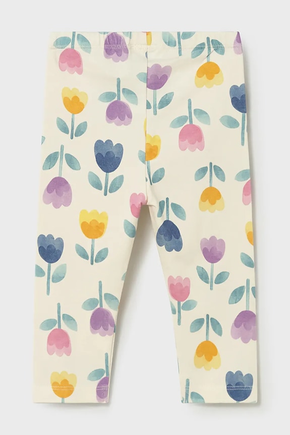 Mayoral leggins copii 1746.4J.Baby.PPY2 alb SS26