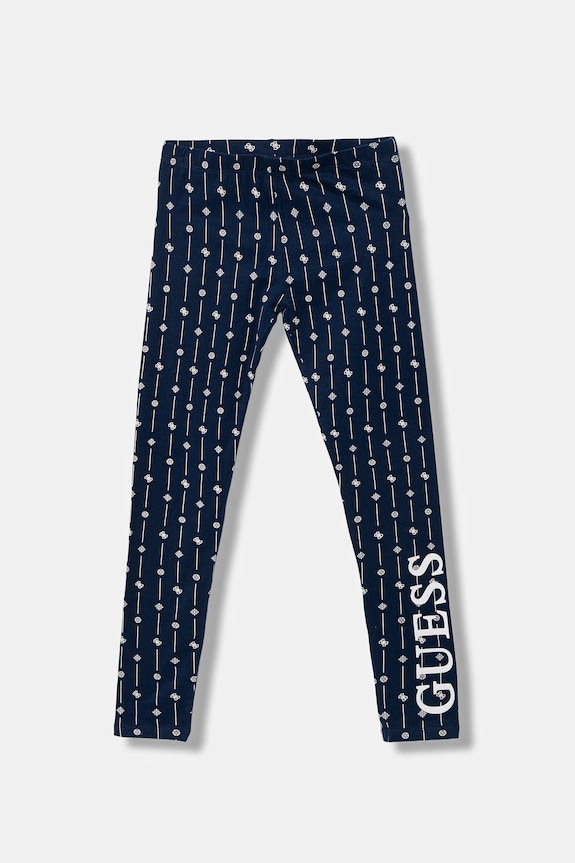 Παιδικά κολάν Guess εμπριμέ σκούρο μπλε J6RB07.J1314.PPY2