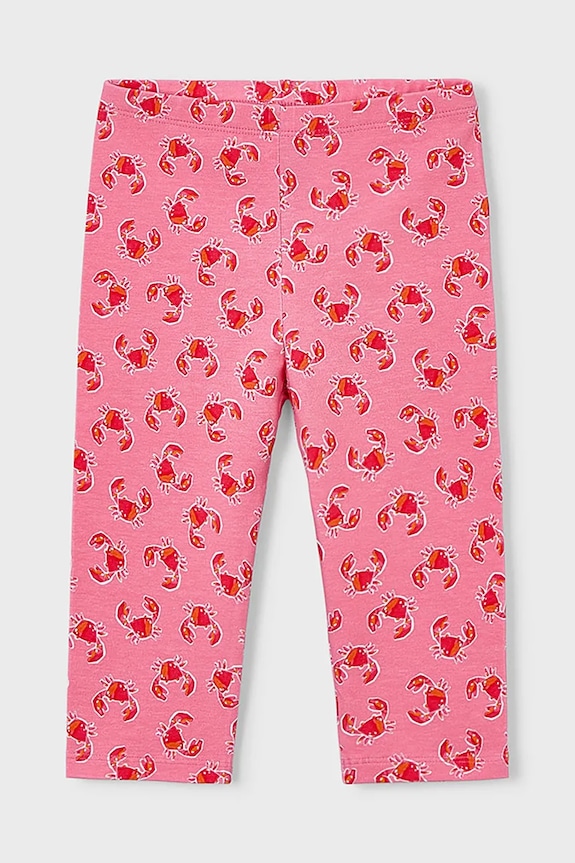 Mayoral leggins copii cu modele roz 3722.6M.Mini.PPY2