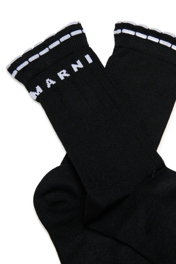 Marni skarpety dziecięce MZ38F SOCKS M01766.M00WX czarny SS26