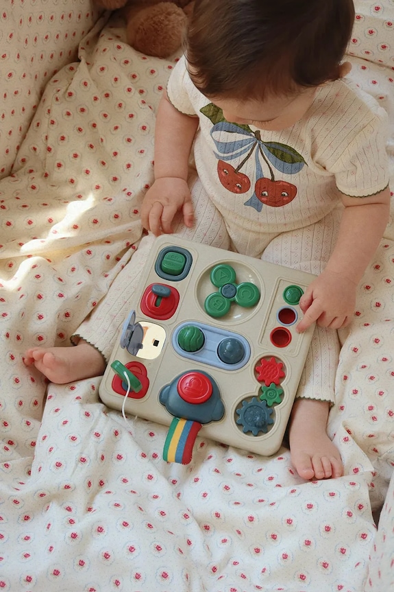 Konges Sløjd legginsy dziecięce MINNIE PANTS GOTS KS105006.PPY2